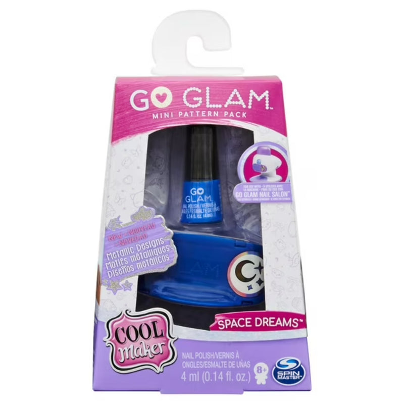 Go Glam Repuesto Estampado Uñas Mini Con Esmalte X 1 Space Dreams - Toysmart_001