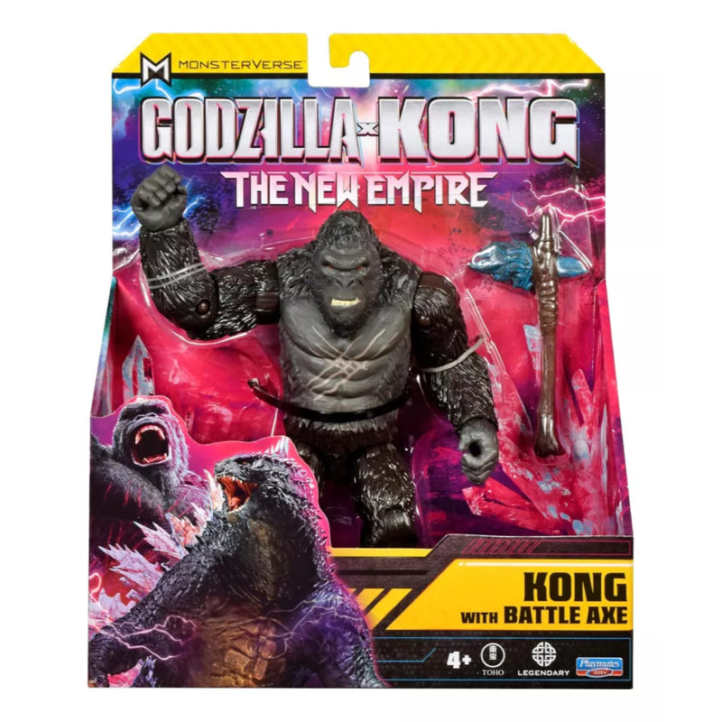 Godzilla X Kong Tne Fig. Básica 6" Kong Con Hacha - Toysmart_001