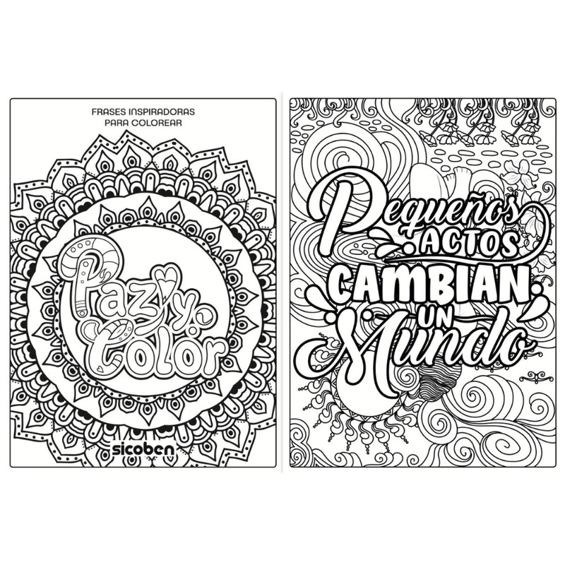 Libro De Colorear - Mandalas Paz Y Amor - Toysmart_002