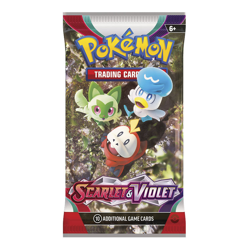 Pokémon Tcg: Scarlet & Violet - Booster En Surtido Sorpresa