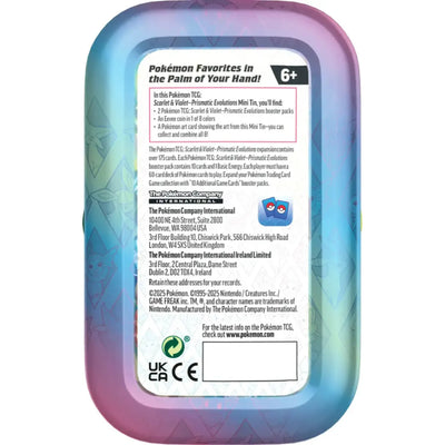 Pokemon Tcg Sv-Prism Evol-Mini Tin Spa - Toysmart_004