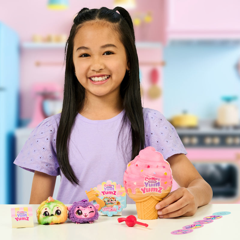 Cookeez Makery Yum Yumz  X2 Mini Mascota De Peluche Sorpresa - Toysmart_006