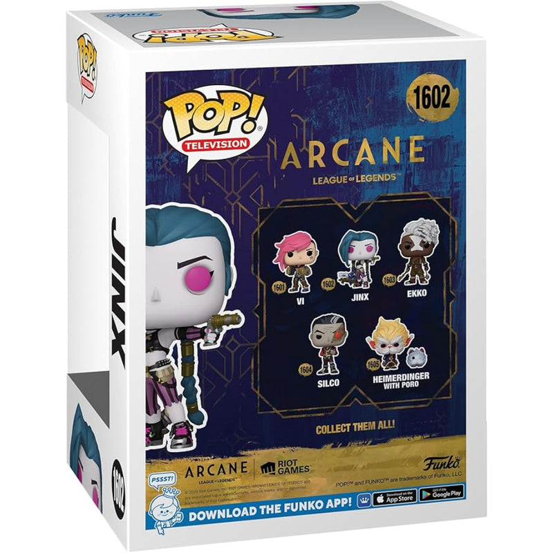 Pop Tv: Arcane Lol S1- Jinx Fig. Vinil - Toysmart_003