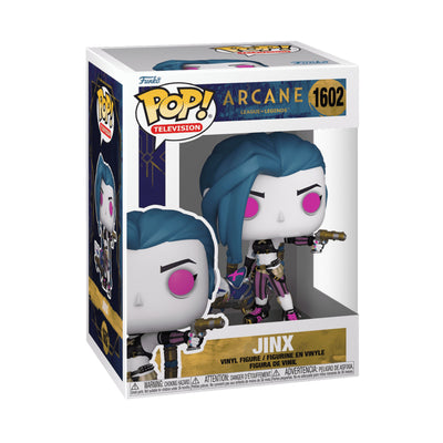Pop Tv: Arcane Lol S1- Jinx Fig. Vinil - Toysmart_001