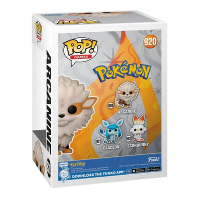 Pop Games: Pokemon- Arcanine Fig. Vinyl - Toysmart_003