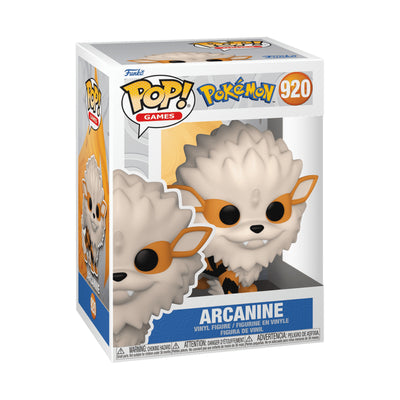 Pop Games: Pokemon- Arcanine Fig. Vinyl - Toysmart_001