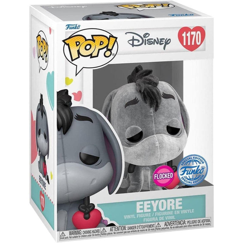 Pop Disney: Winnie- Eeyore W/Heart(Fl) Fig. Vinyl - Toysmart_001