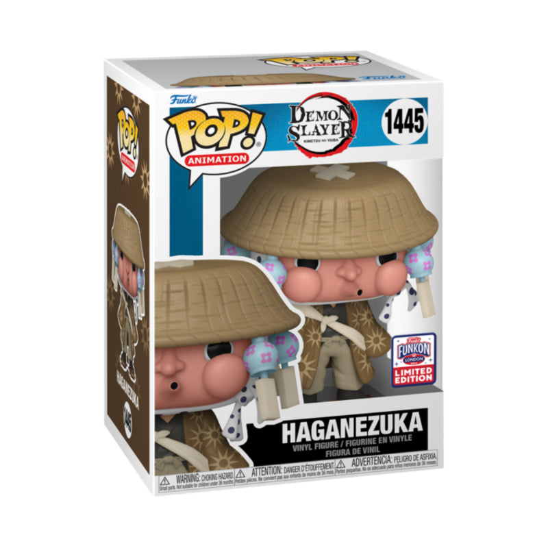 Pop Animation: Demon Slayer Haganezuka With Hat Fig. Vinyl - Toysmart_001