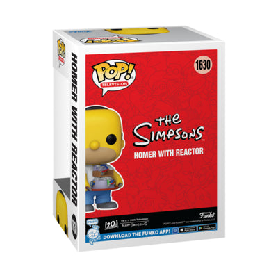 Pop Tv: Simpsons- Homer W/ Reactor Fig. Vinyl - Toysmart_003