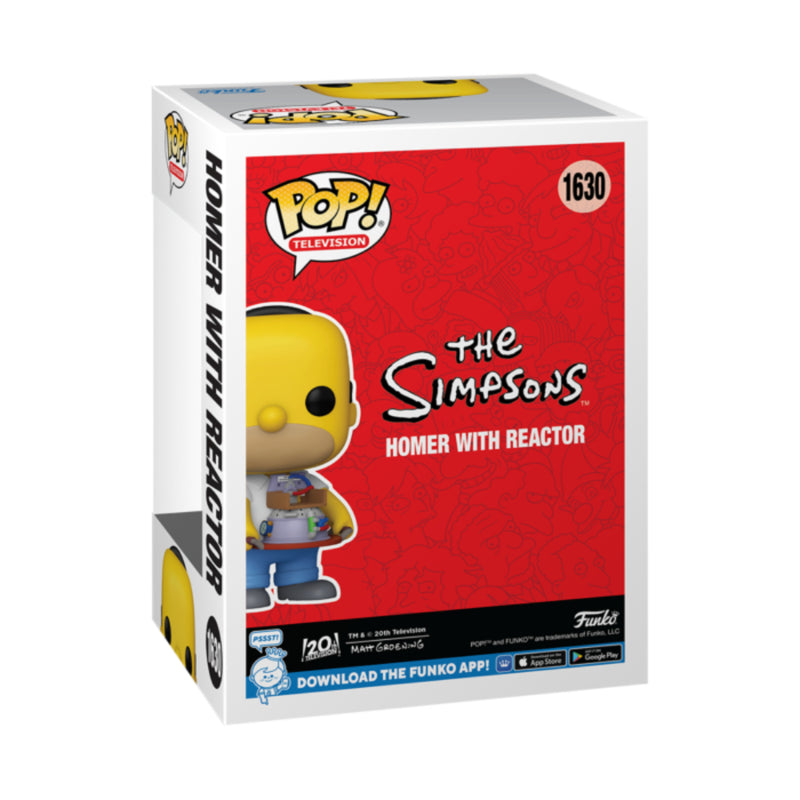 Pop Tv: Simpsons- Homer W/ Reactor Fig. Vinyl - Toysmart_003