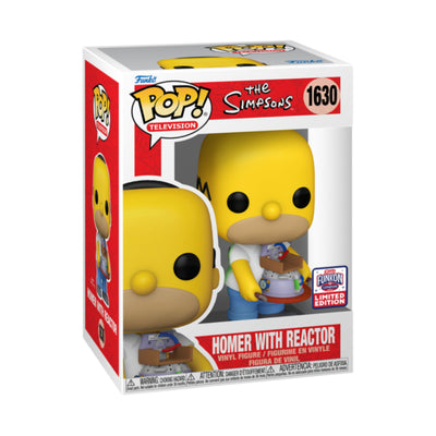 Pop Tv: Simpsons- Homer W/ Reactor Fig. Vinyl - Toysmart_001