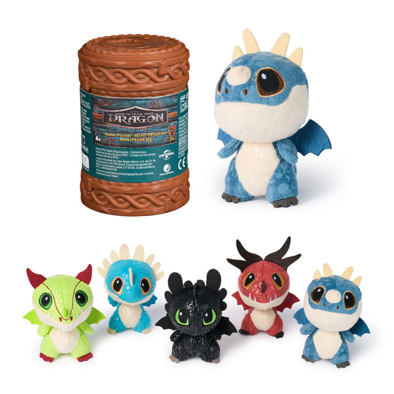 Cómo Entrenar a Tu Dragón Httyd 4 Peluche Coleccionable 3" Surt. - Toysmart_002
