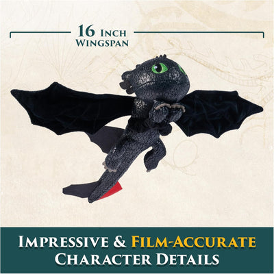 Cómo Entrenar a Tu Dragón Httyd 4 Peluche Interactivo Toothless 12" - Toysmart_003