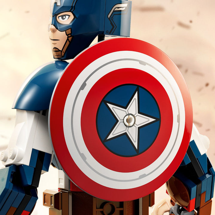 LEGO Super Heroes Figura Para Construir Capitan America Toysmart Toysmart Colombia