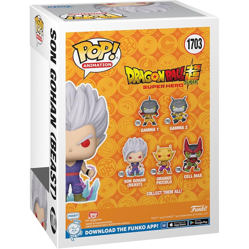 Pop Animation: Dragon Ball Super: Sh- Gohan Beast Chase Fig. Vinil - Toysmart_003