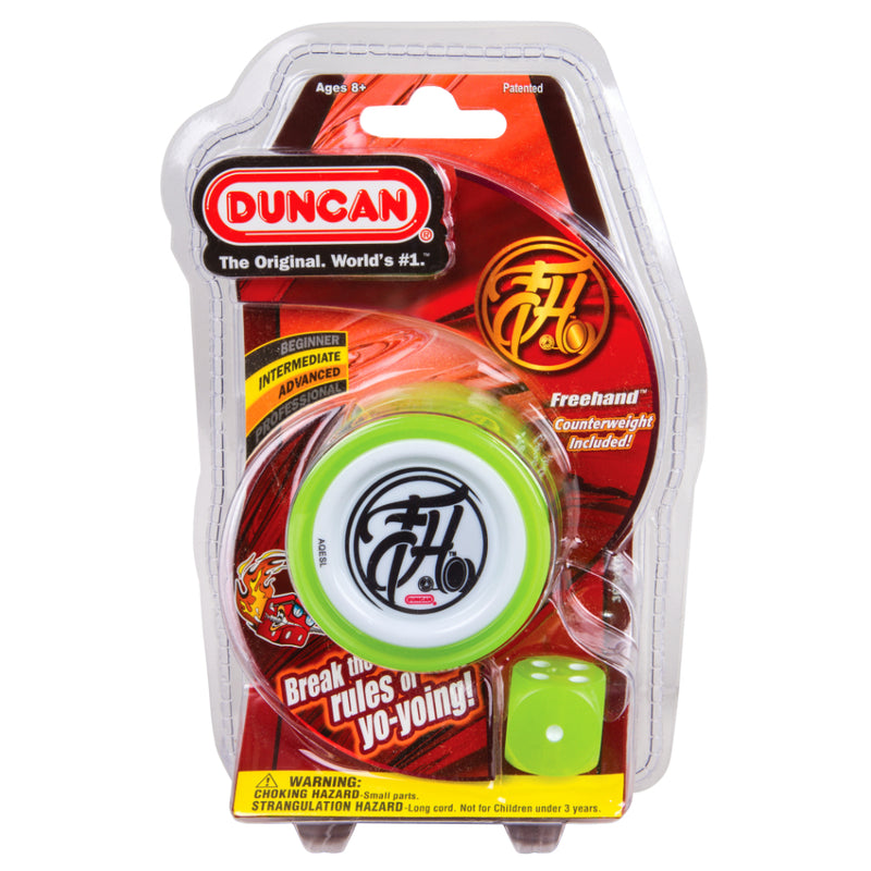 Duncan Yo-Yo Freehand Ia Verde Y Blanco - Toysmart_001