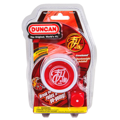 Duncan Yo-Yo Freehand Ia Blanco Y Rojo - Toysmart_001