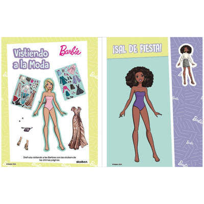 Libro De Actividades - Vistiendo A La Moda Barbie Aqua - Toysmart_002