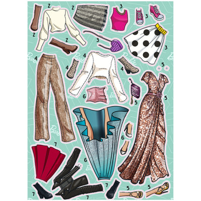 Libro De Actividades - Vistiendo A La Moda Barbie Aqua - Toysmart_003