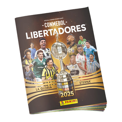 Album Retail Conmebol Libertadores 2025 ALBUM RETAIL LIBERTADORES 2025 Panini_001