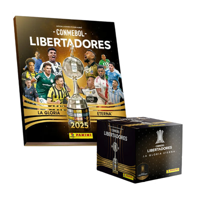 Album Pasta Dura+Display X50 Conmebol Libertadores 2025 ALBUM PASTA DURA+DISPLAY X50 L Panini_001