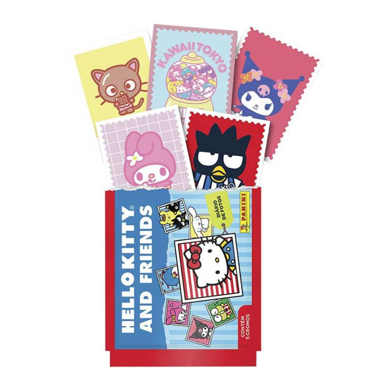 Hello Kitty Y Amigos 2025 Sobre X5 Stickers Surtido Sorpresa  - Toysmart_002