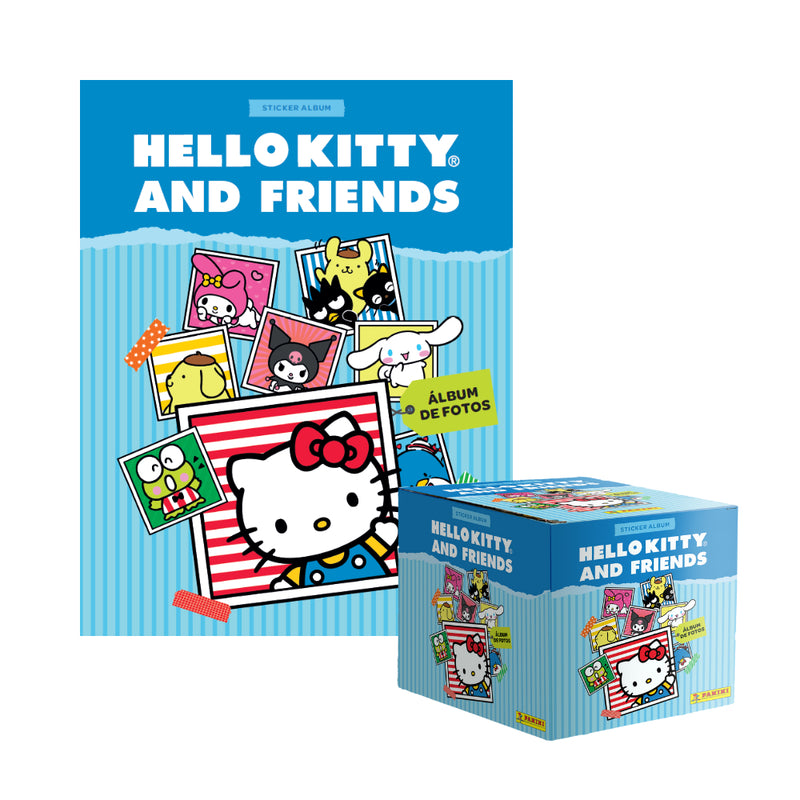 Album + Display X50  Hello Kitty Y Amigos 2025 ALBUM+DISPLAY X50  HELLO KITTY Panini_001