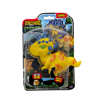 Stretcherz Stretch Dino Pachycephalosaurus Amarillo W2 - Toysmart_001