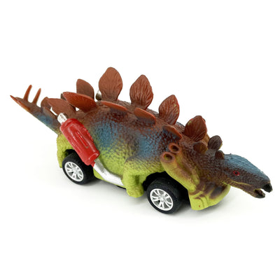 Dino Car Pull Back Metal X 1 Estegosaurus - Toysmart_001