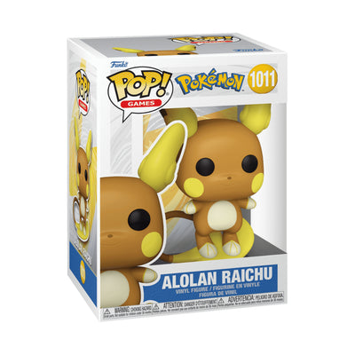 Pop Games: Pokemon Raichu(Alolan) S17 Fig. Vinil - Toysmart_001