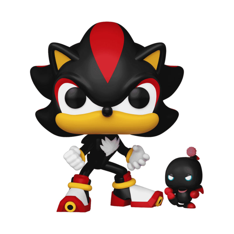 Pop Games: Sonic The Hedgehog Shadow W/Dchao S6 Fig. Vinil - Toysmart_002