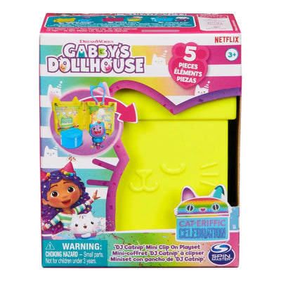 Gabby'S Dollhouse Mini Set De Juego C/Clip Dj Cat Nip - Toysmart_001