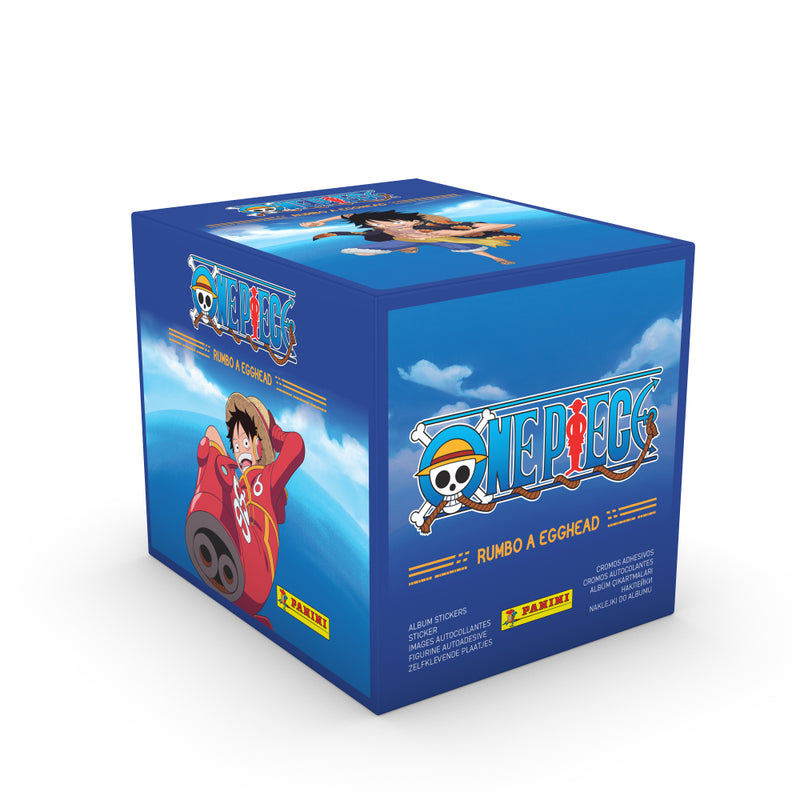 Álbum Retail + Display X 50 Sobres Surtidos Sorpresa One Piece Road To Egghead 2025 - Toysmart_003