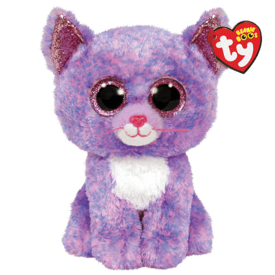 Ty Beanie Boos Cassidy Gato Lavanda Regular - Toysmart_001