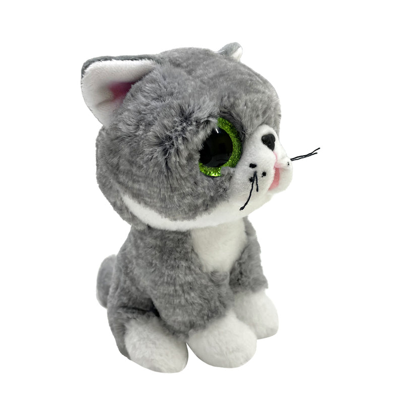 Ty Beanie Boos Fergus Gato Gris Regular - Toysmart_002