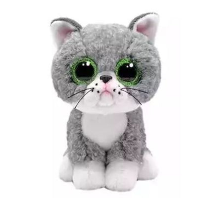 Ty Beanie Boos Fergus Gato Gris Regular - Toysmart_004