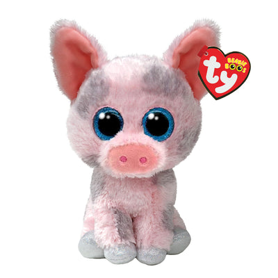 Ty Beanie Boos Hambone Cerdo Rosa Regular - Toysmart_001