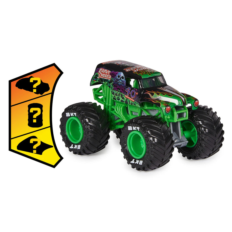 Monster Jam X 1 Escala 1:64 Grave Digger - Toysmart_005