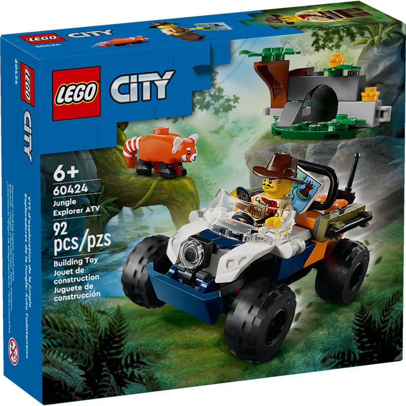 LEGO®City: Exploradores De La Jungla: Todoterreno Y Misión Del Panda Rojo - Toysmart_001