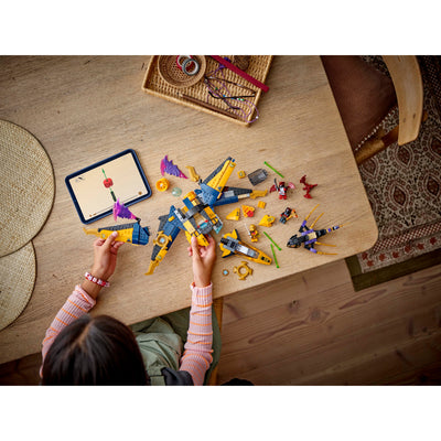 LEGO®Ninjago: Super Jet De La Tormenta De Ras Y Arin_006