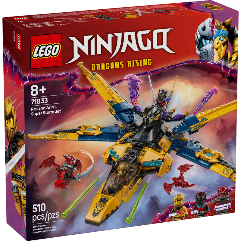 LEGO®Ninjago: Super Jet De La Tormenta De Ras Y Arin_001