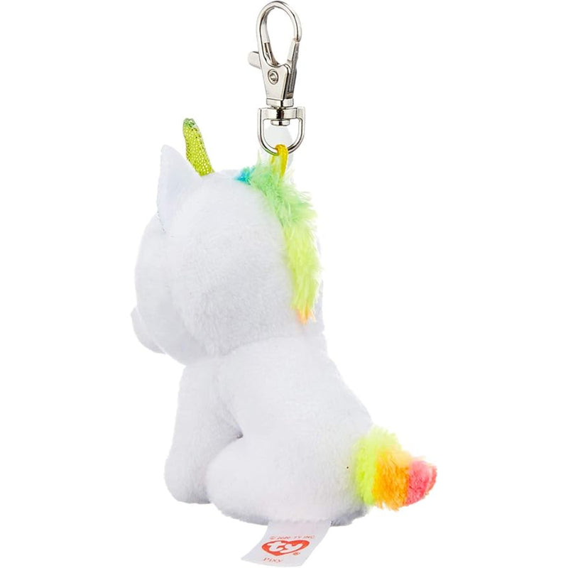 Ty Beanie Boos Pixy Unicornio Blanco Clip - Toysmart_004