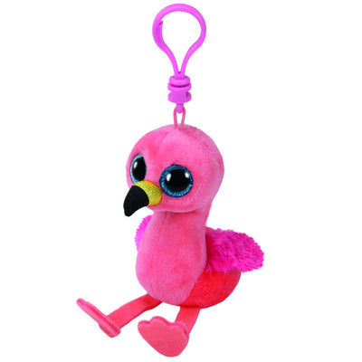 Ty Beanie Boos Gilda Flamingo Rosa Clip - Toysmart_003