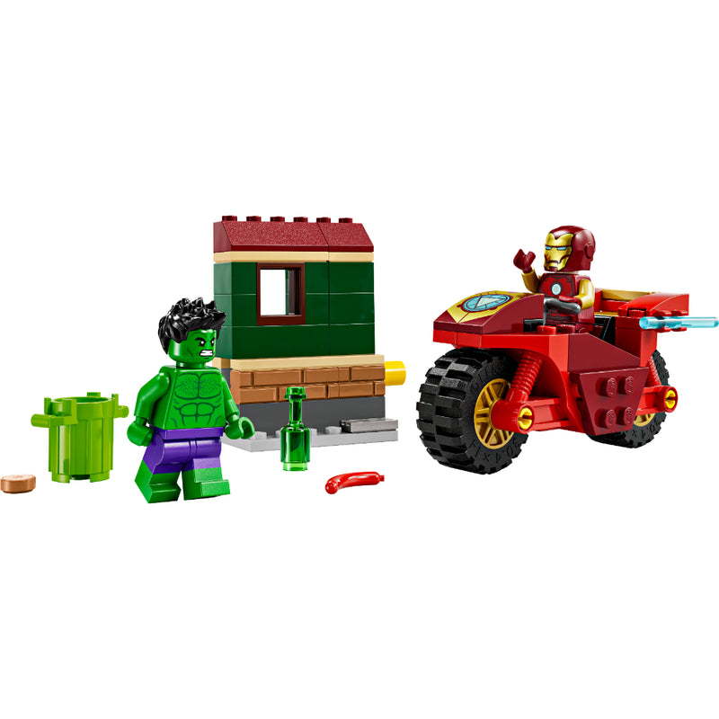 LEGO®Super Heroes: Iron Man Con Moto Y Hulk - Toysmart_002