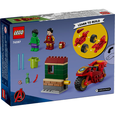 LEGO®Super Heroes: Iron Man Con Moto Y Hulk - Toysmart_003