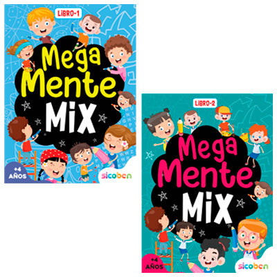 Libro Actividades - Mega Mente Mix