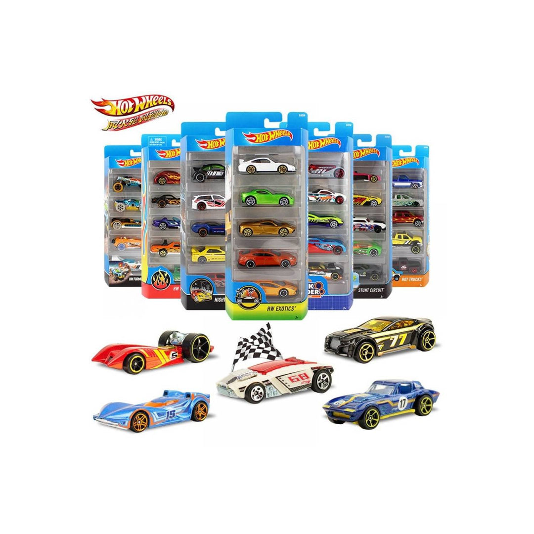 Hot Wheels Paquete de 5 Autos Surtido Sorpresa Toysmart Colombia