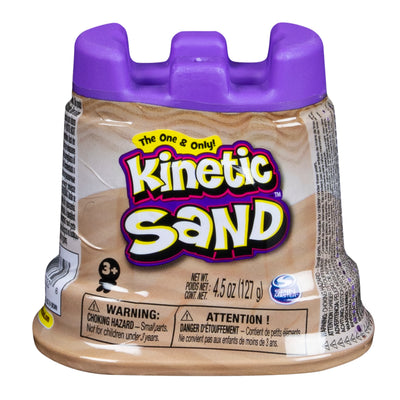 Kinetic Sand Contenedor Individual 4,5 Oz Version Café