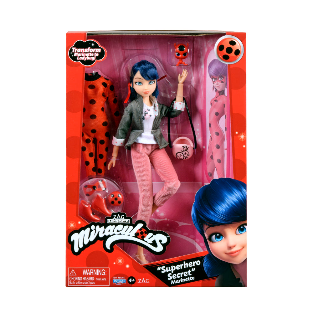 Miraculous Superhero Secret Marinette Transform Marinette ladybug Toysmart Colombia