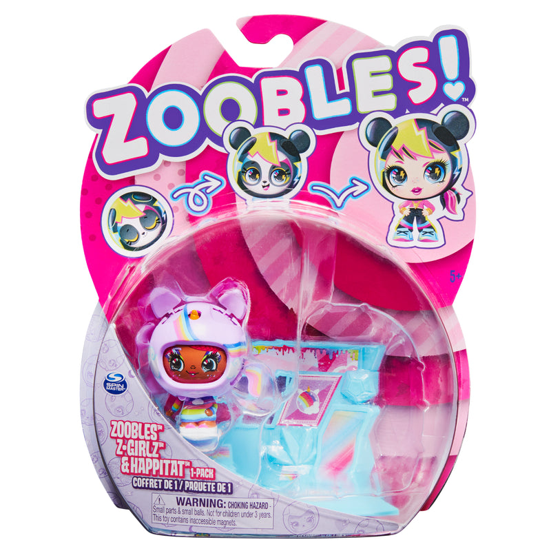 Zoobles Z-Girlz + Habitat - Unicorn_001